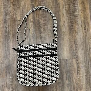 Vera Bradley Hipster Schnauzer Scottie Dog Adjustable Shoulder Bag Purse